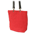 'Ruby' Soft Jute Bag - Red