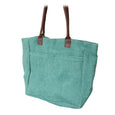 'Tahiti' Soft Jute Bag - Turquoise