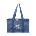 Large Jute Cooler Bag