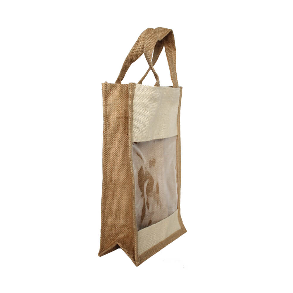 2 Bottle PVC Wine Off-White