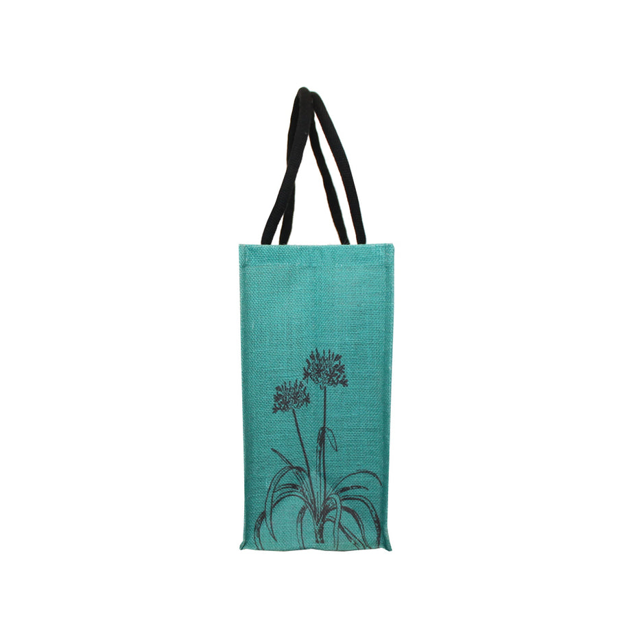 Agapanthus Jute Bag