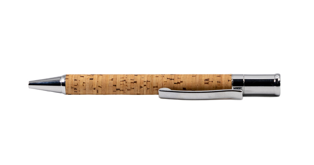Cork Pen with Stainless Steel Cartridge