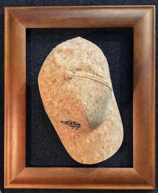 Cork Baseball Cap - Printed with Kiwi Design