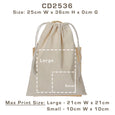 CD2536 Cotton Drawstring