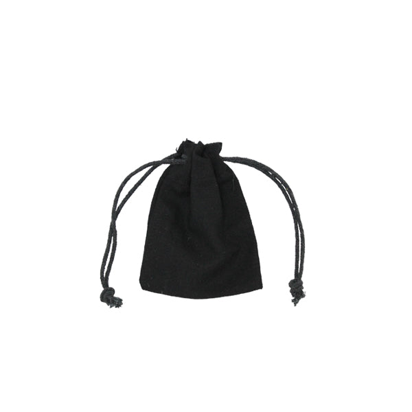 CDB710 Black Cotton Drawstring