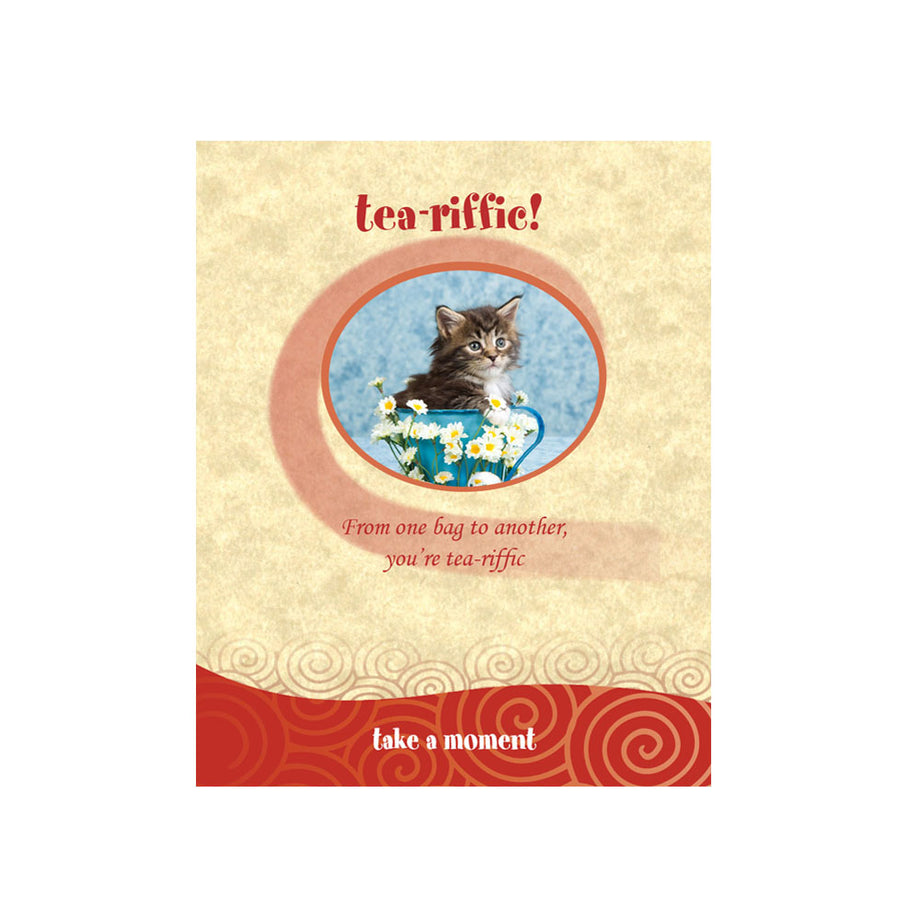 Cat Tea-Card (Tea-riffic)