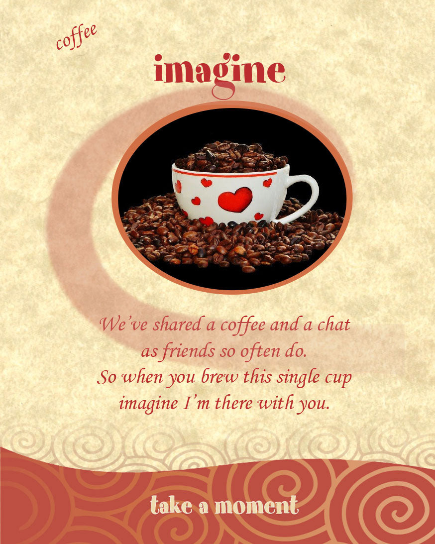 Coffee Cup Coffee-Card (Imagine)