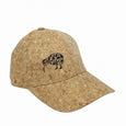 Cork Baseball Cap - Printed with Kiwi Design