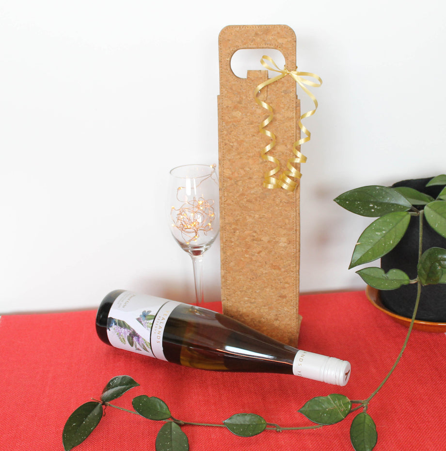 Cork wine bag deals