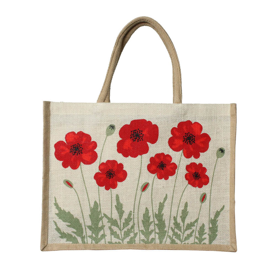 Poppy Jute Bag