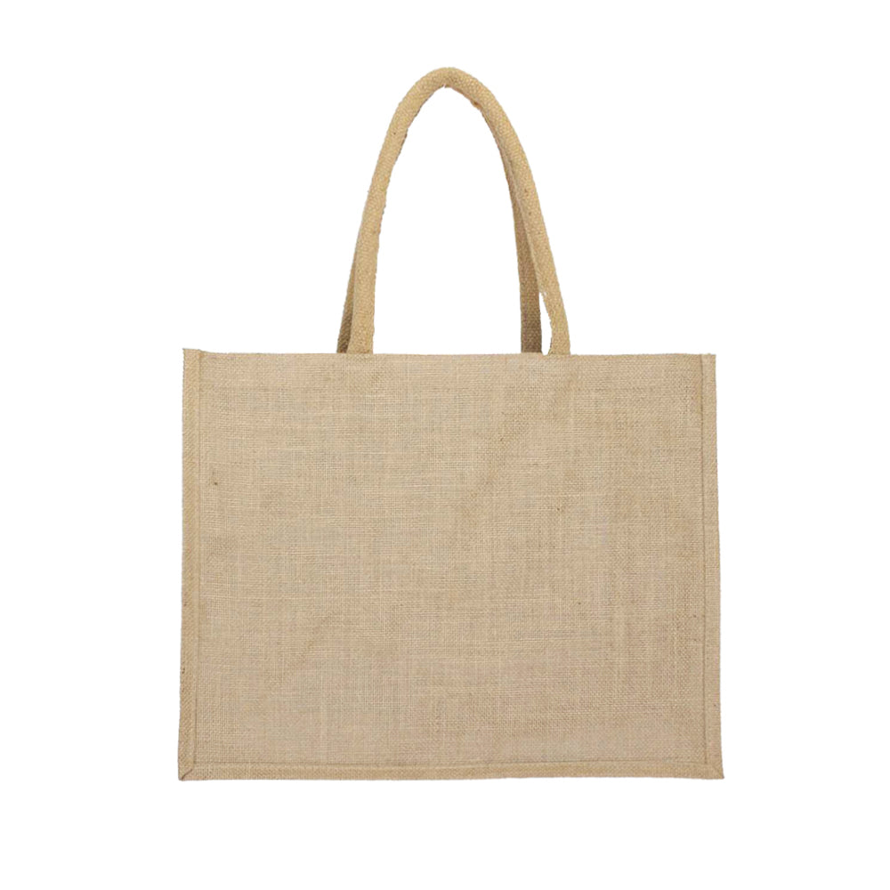 JNU4034 Unlined Stiffened Jute Bag