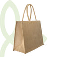 JNU4034 Unlined Stiffened Jute Bag