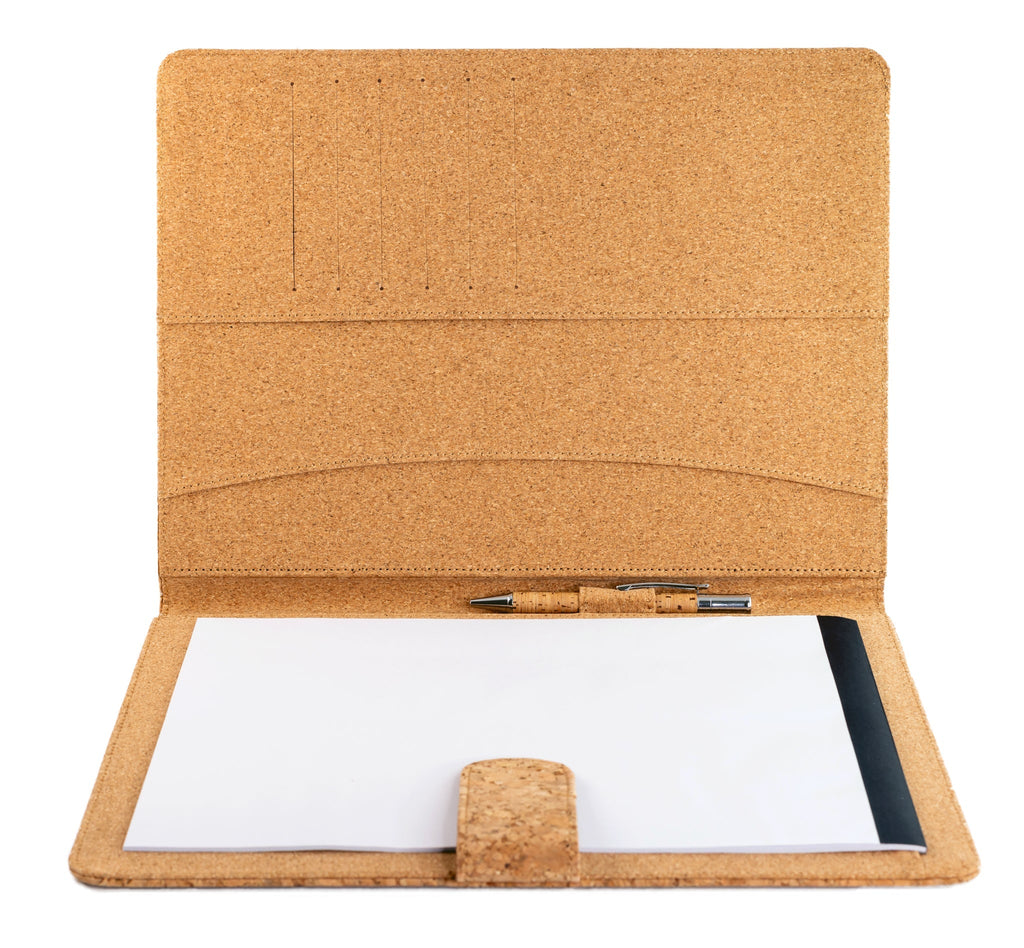 Cork A4 Folder/Compendium - Printed with Kiwi Design