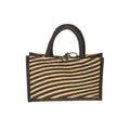 Jute Gift Bag - Stripe