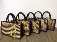 Jute Gift Bag - Stripe