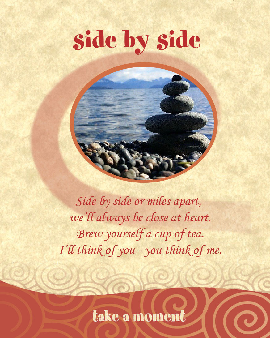 The Lake Tea-Card (Side By Side)