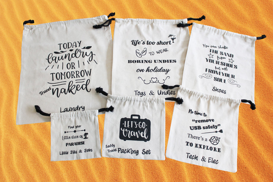 Savvy Travel Packing Set