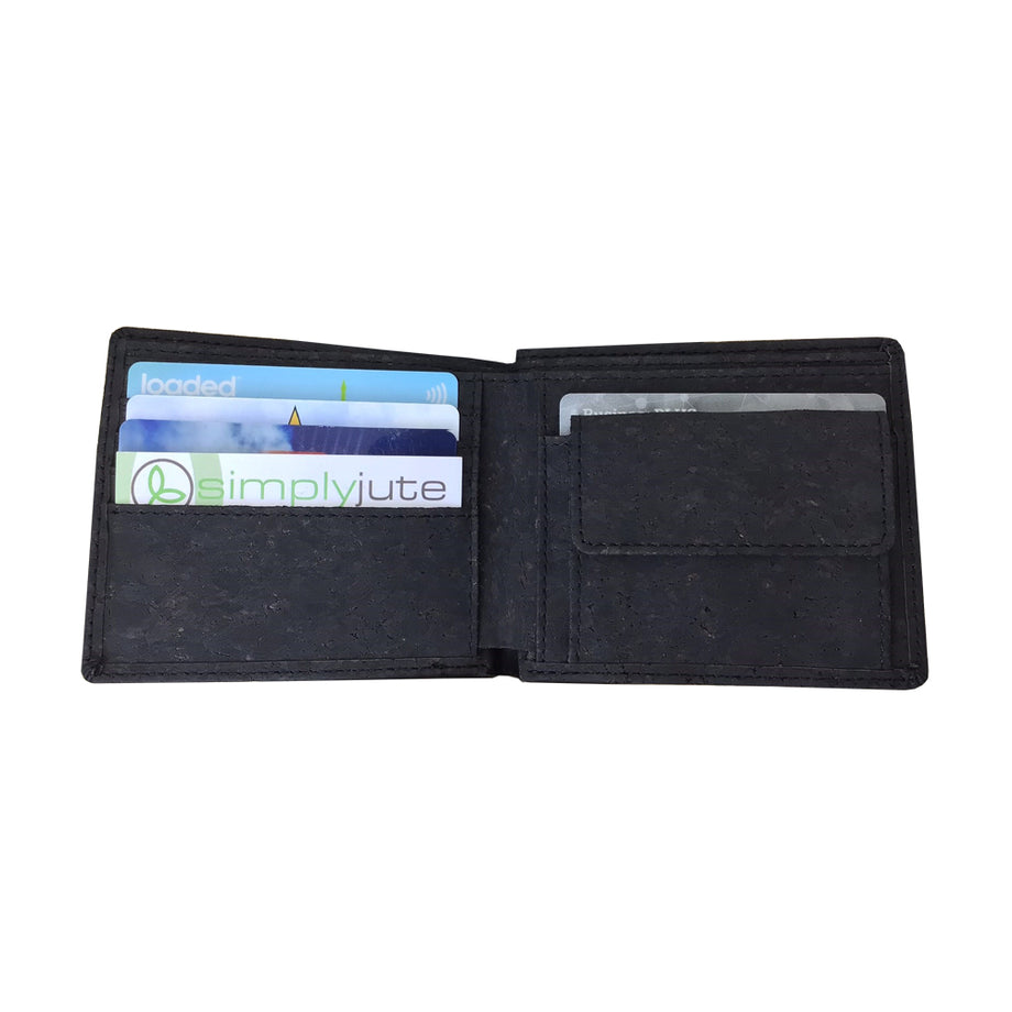 Black Cork Wallet