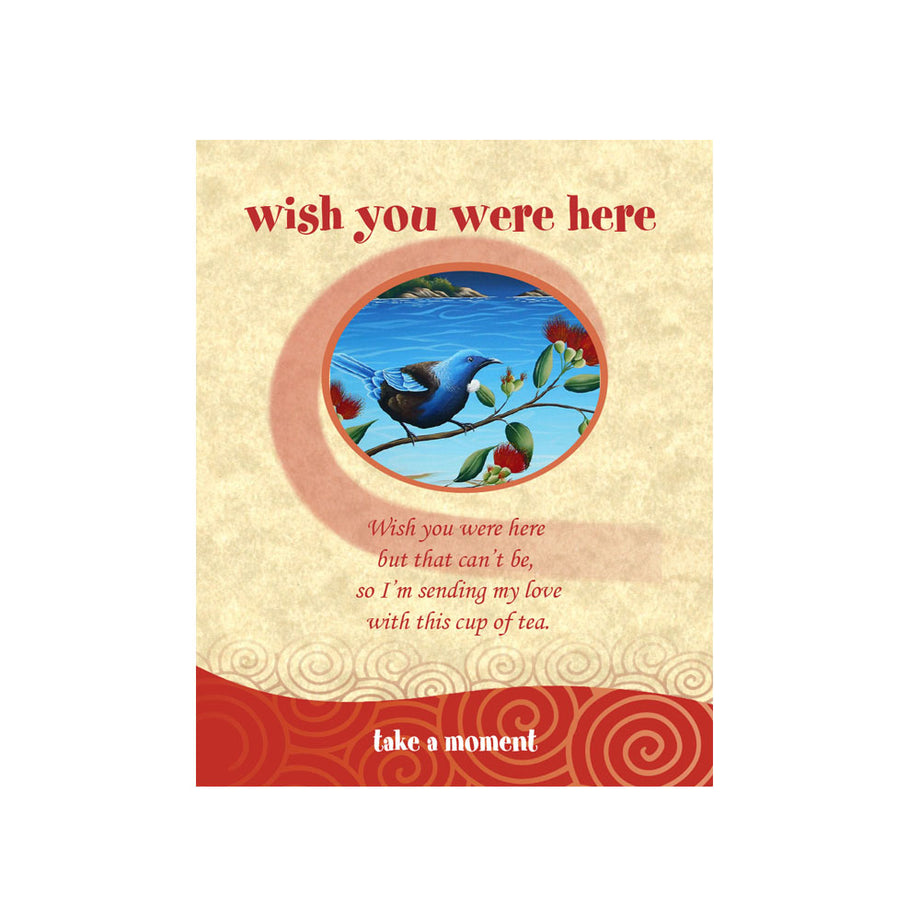 Tui Tea-Card (Wish You Were Here)